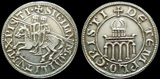 Templar Knights Silver Token Templar Knights Silver Token